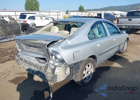 2004 Volvo S60 2.5T Awd z USA, uszkodzony, nr VIN YV1RH59H242374586